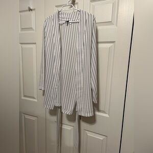 H&M Striped Kimono